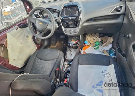 2019 Chevrolet Spark Ls из США, поврежденный, VIN KL8CB6SA4KC706687